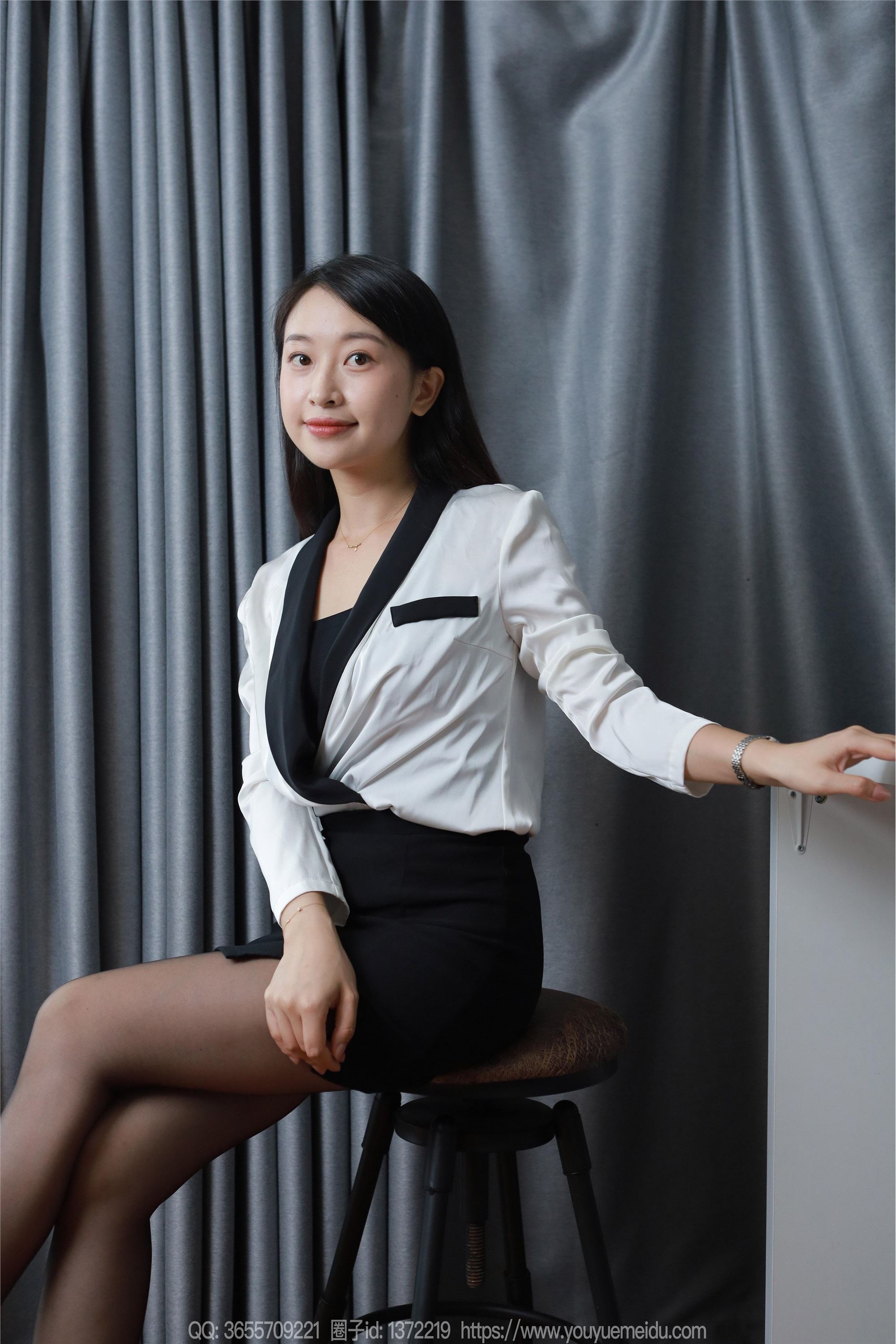 IESS异思趣向  2024.09.08 丝享家 1840 小婕《黑白职业装（下）》